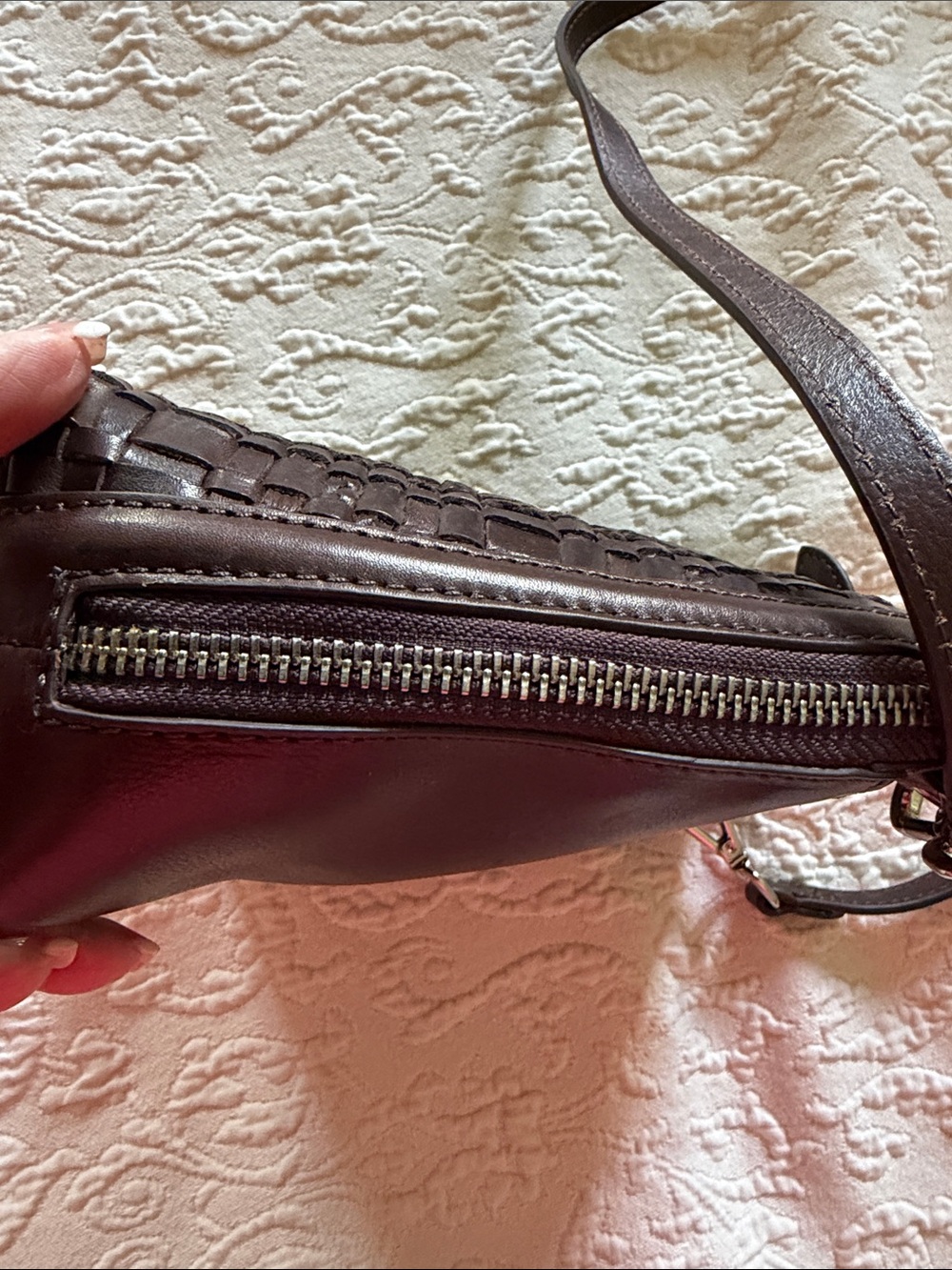 NWOT BRIGHTON Ferrara Leather Crossbody Bag - Picture 8 of 12